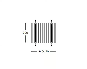 TEHINÀ - Fabric wall light by Aldo Bernardi - view 3